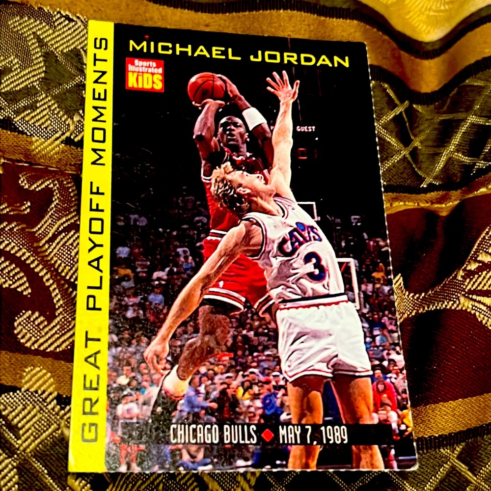 🏀MICHAEL JORDAN 1998 VTG BASKETBALL CARD RARE COLLECTORS!!